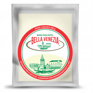 massa de pastel quadrada 500gr Bella Venezia